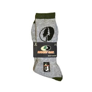 Mossy Oak Men’s Boot Socks 2-Pack